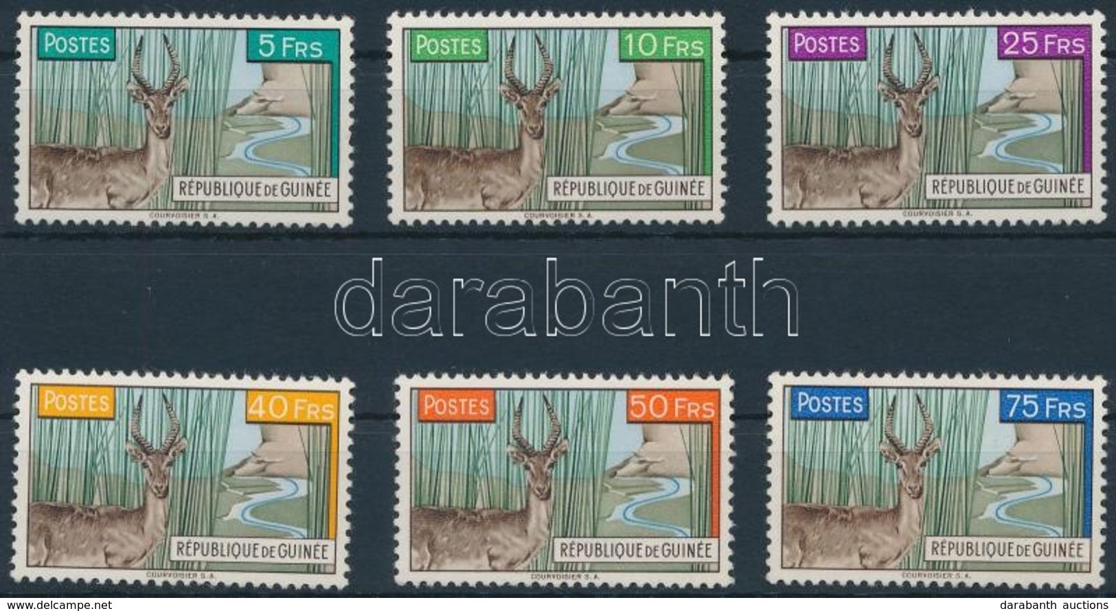 ** 1961 Állatok Sor,
Animals Set
Mi 86-91 - Sonstige & Ohne Zuordnung