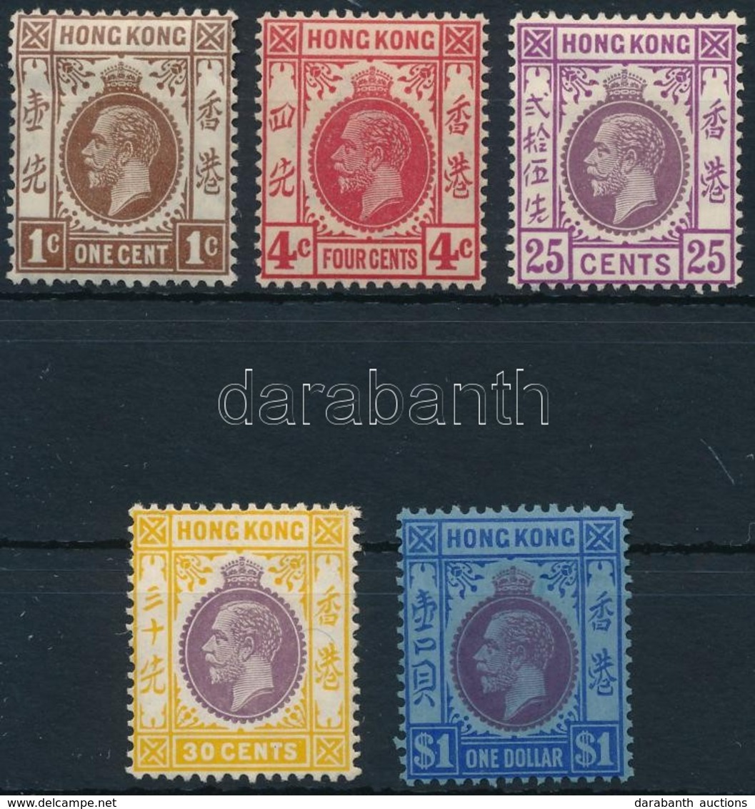 * 1921 Forgalmi Mi 114, 116, 120-121, 123 - Other & Unclassified