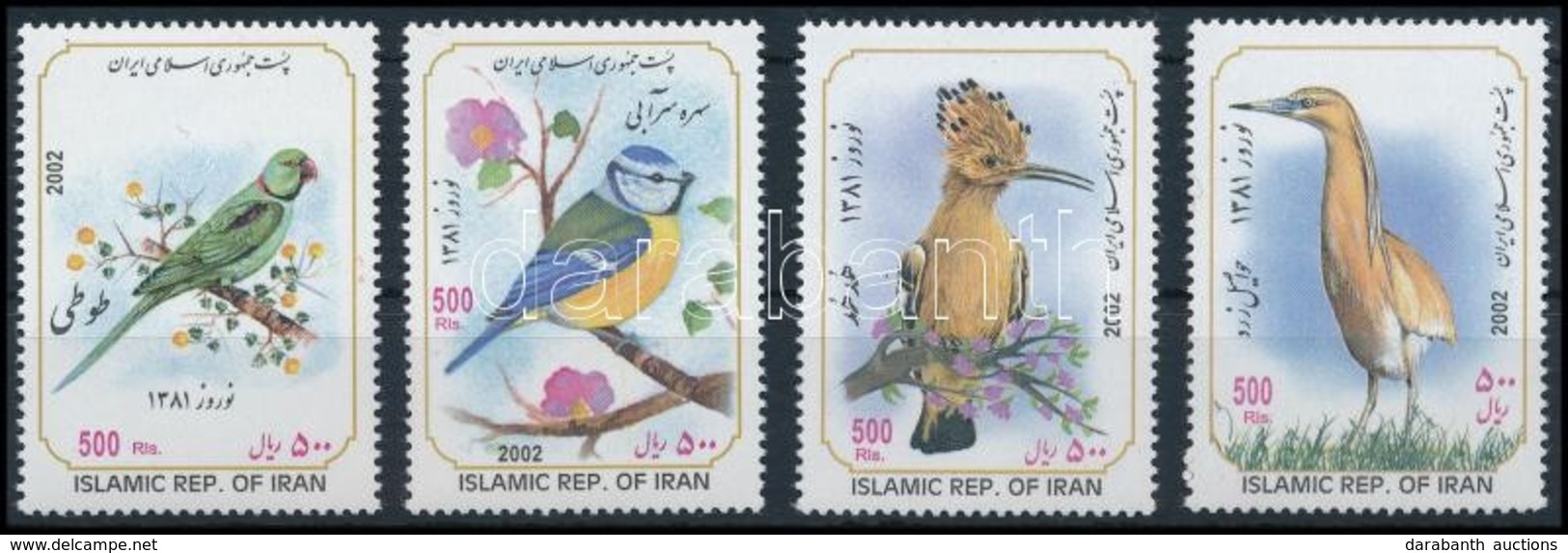 ** 2002 Madarak Sor,
Birds Set
Mi 2879-2882 - Autres & Non Classés