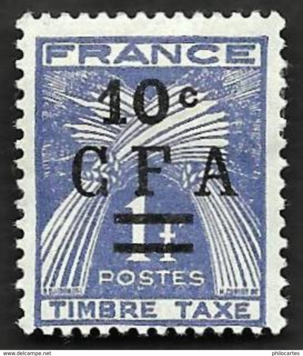 REUNION   1949-50  - Taxe   36  CFA - NEUF** - Timbres-taxe