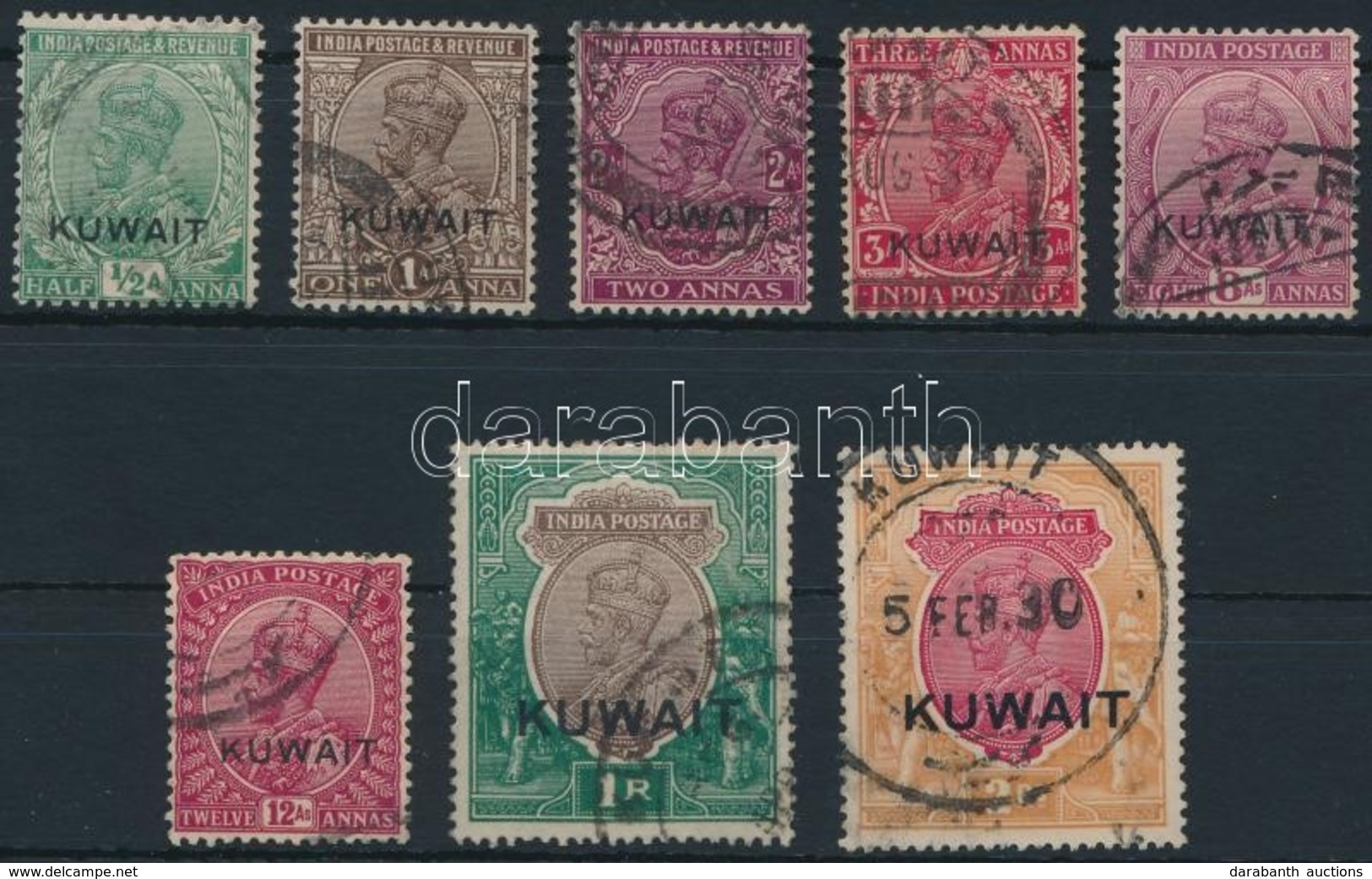 O 1929 Forgalmi Mi 16-18, 21-24, 35 - Other & Unclassified