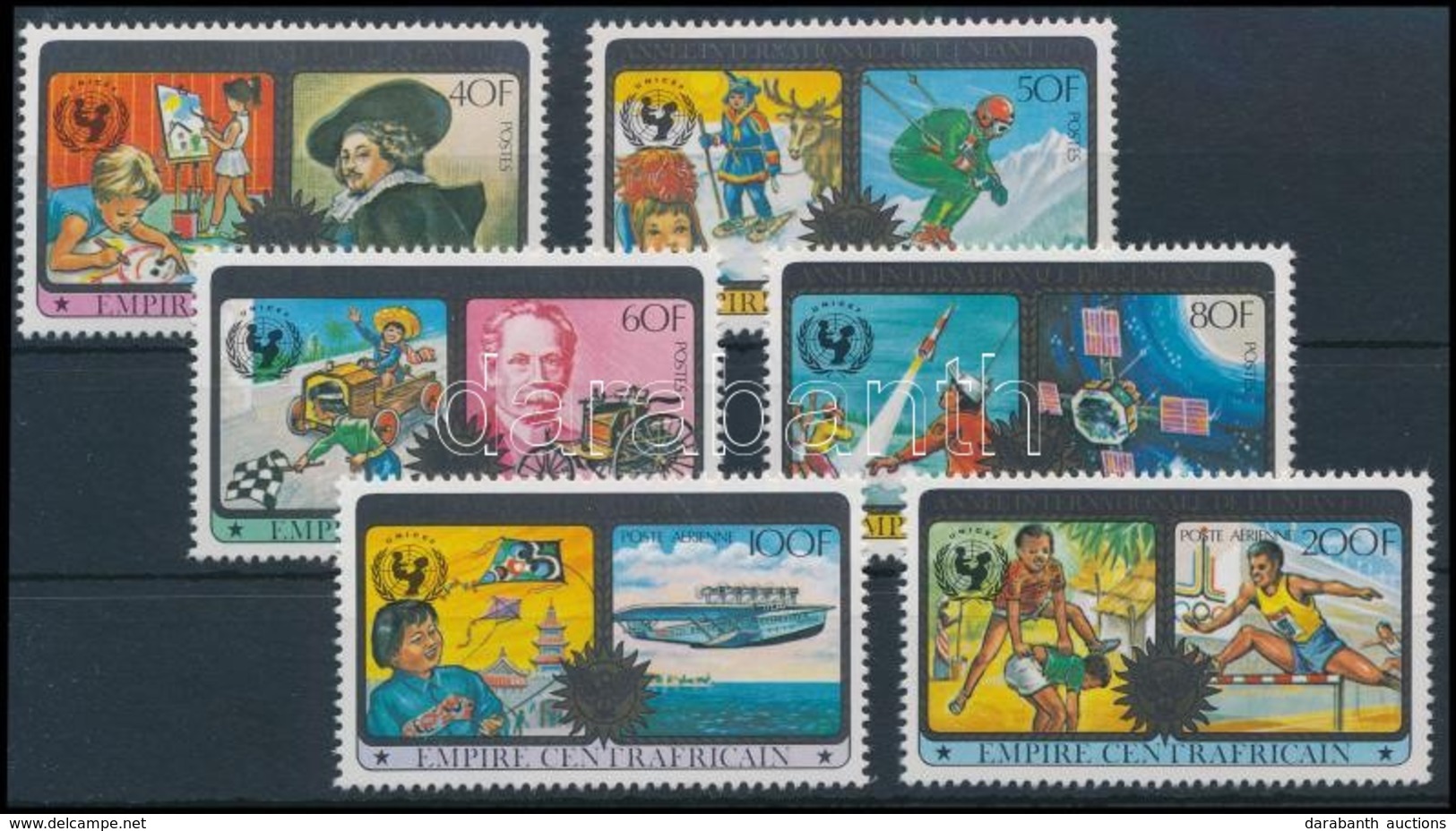 ** 1979 Nemzetközi Gyermekév Sor,
International Year Of Children Set
Mi 606-611 - Other & Unclassified