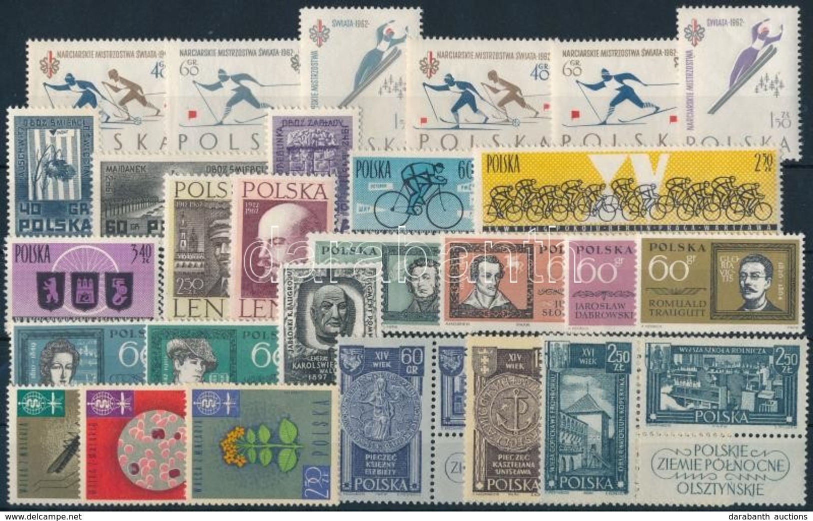 ** 1962 14 Sor (egyik Nem Teljes),
14 Sets (one Is Not Complete) - Autres & Non Classés