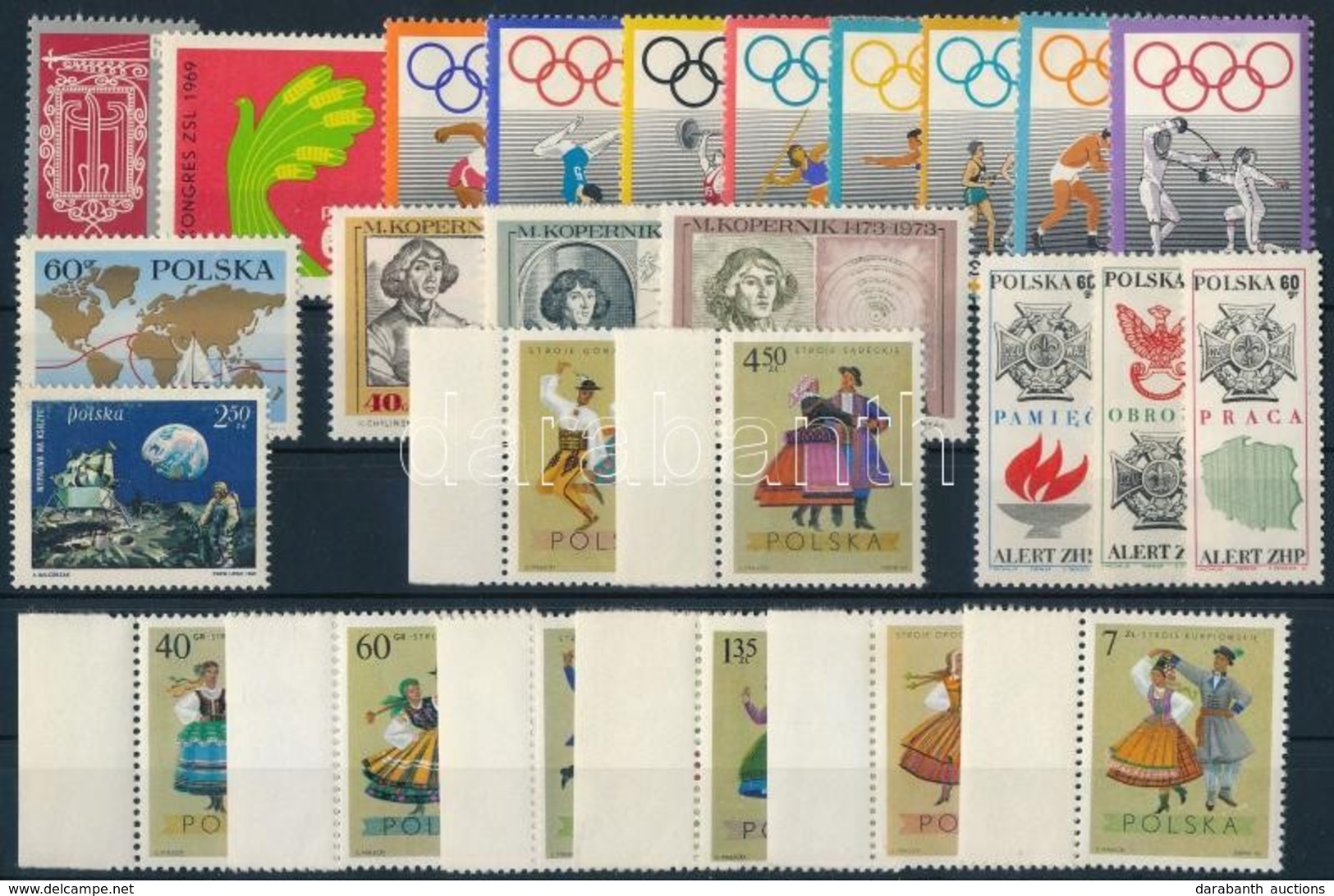 ** 1968 12 Sor,
12 Sets - Sonstige & Ohne Zuordnung