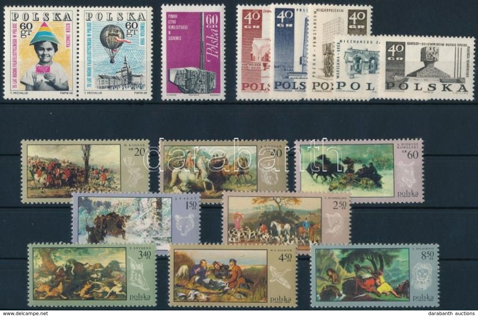 ** 1968 8 Sor (egyik Hiányos),
8 Sets (1 Is Not Complete) - Other & Unclassified