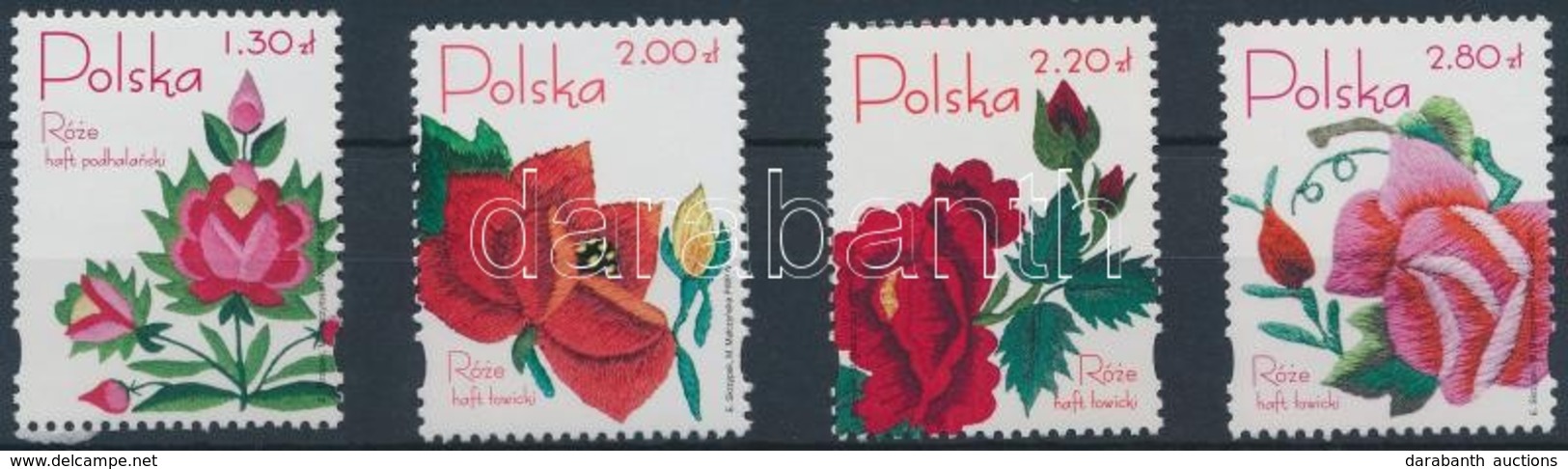 ** 2005 Rózsák Sor Mi 4195-4198 - Other & Unclassified