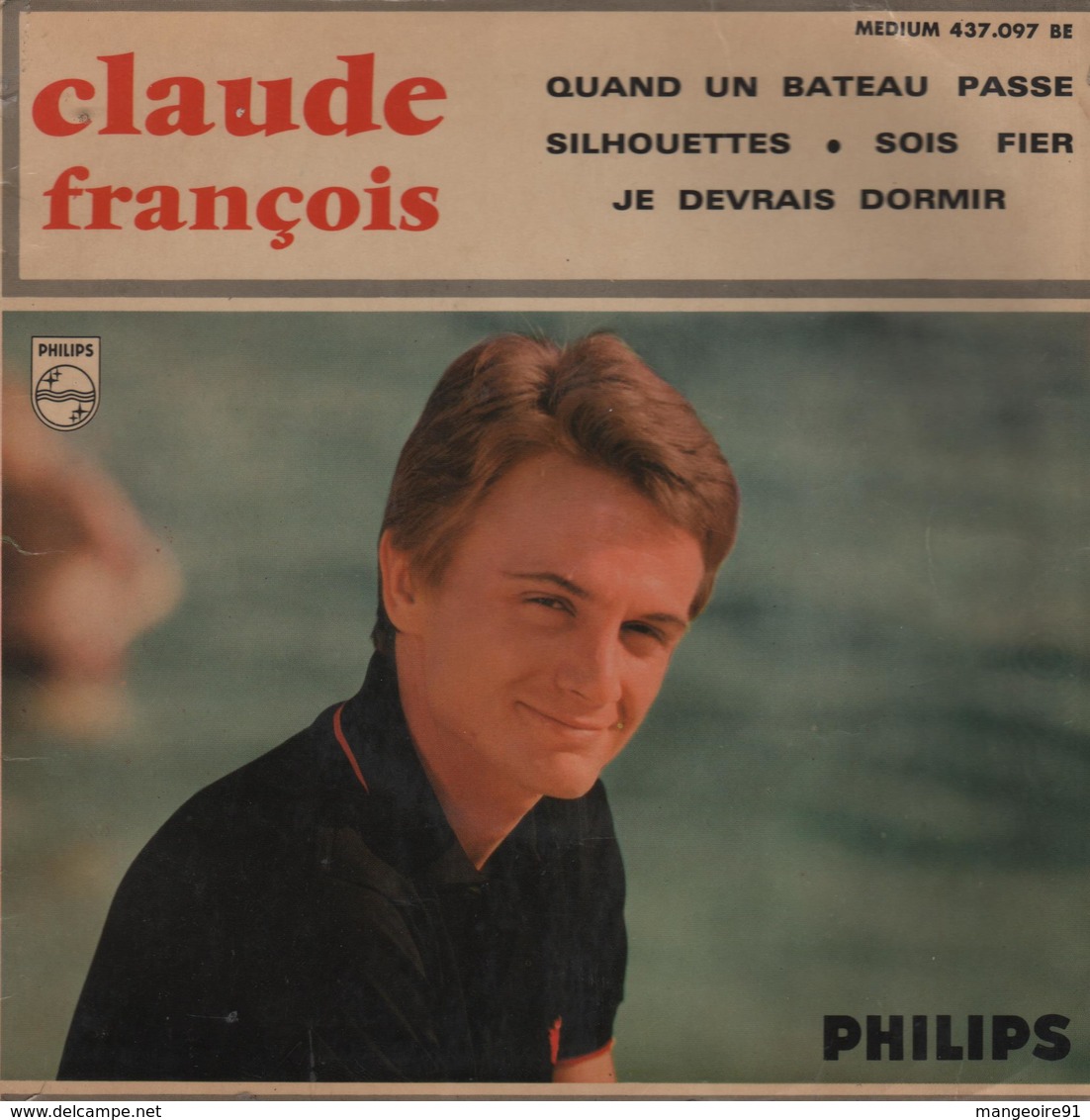 Disque 45 Tours CLAUDE FRANCOIS - 1965 - Disco, Pop