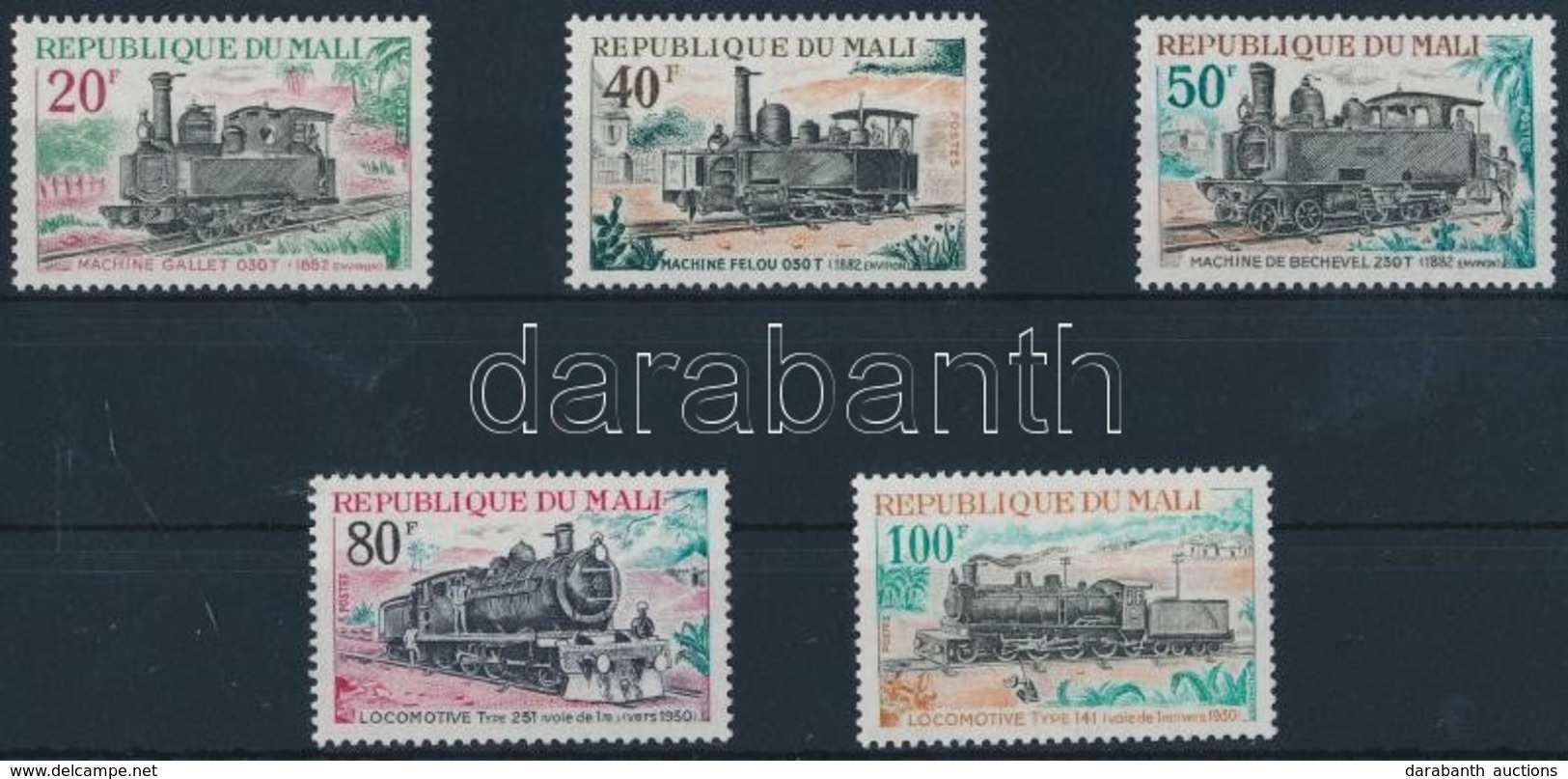 ** 1970 Mozdony Sor Mi 255-259 - Other & Unclassified