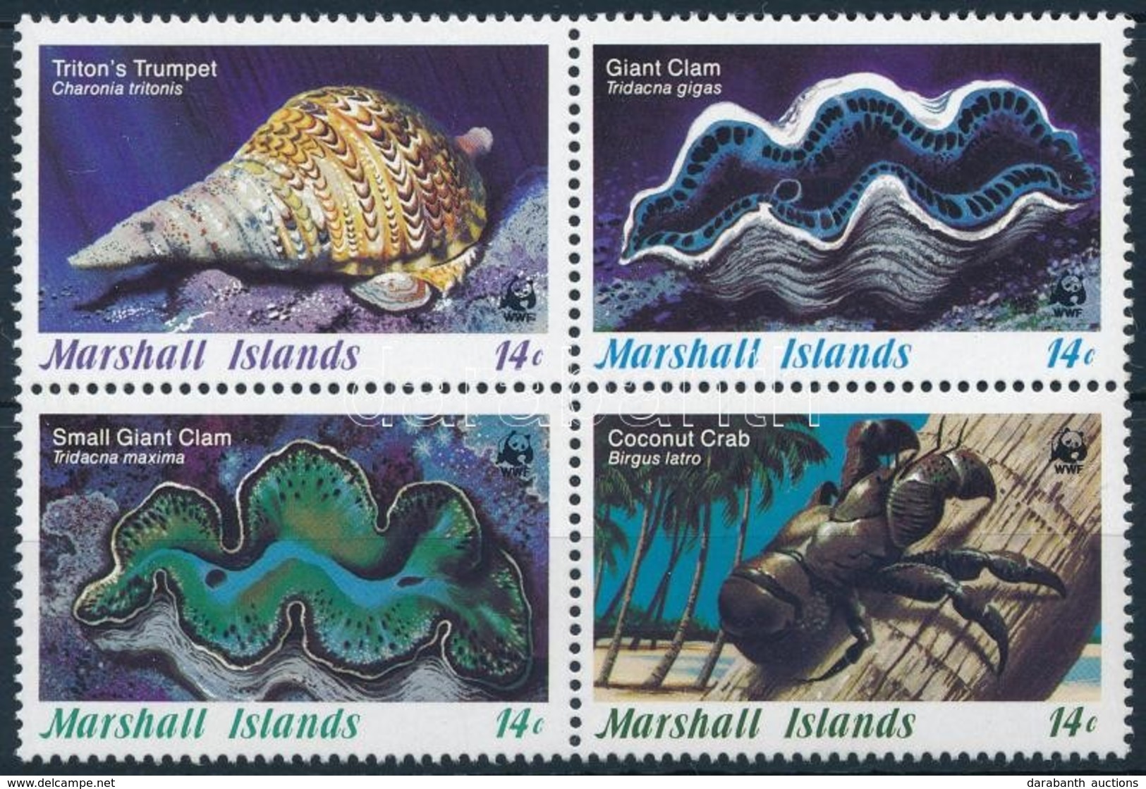 ** 1986 WWF Sor,
WWF Set
Mi 73-76 - Other & Unclassified