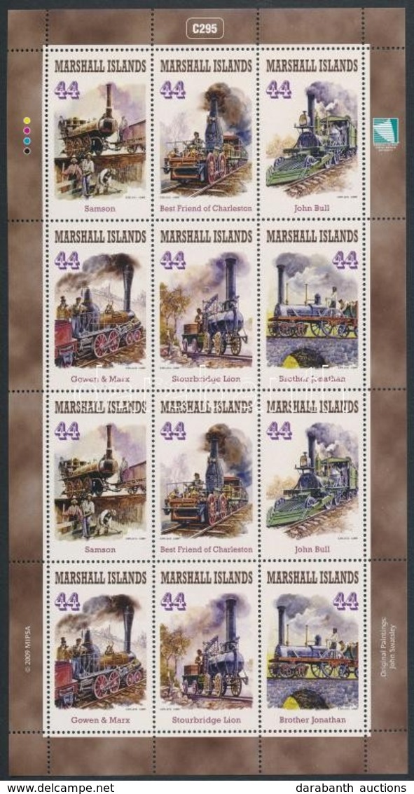 ** 2009 Gőzmozdonyok Kisív 2473 - 2478 - Andere & Zonder Classificatie