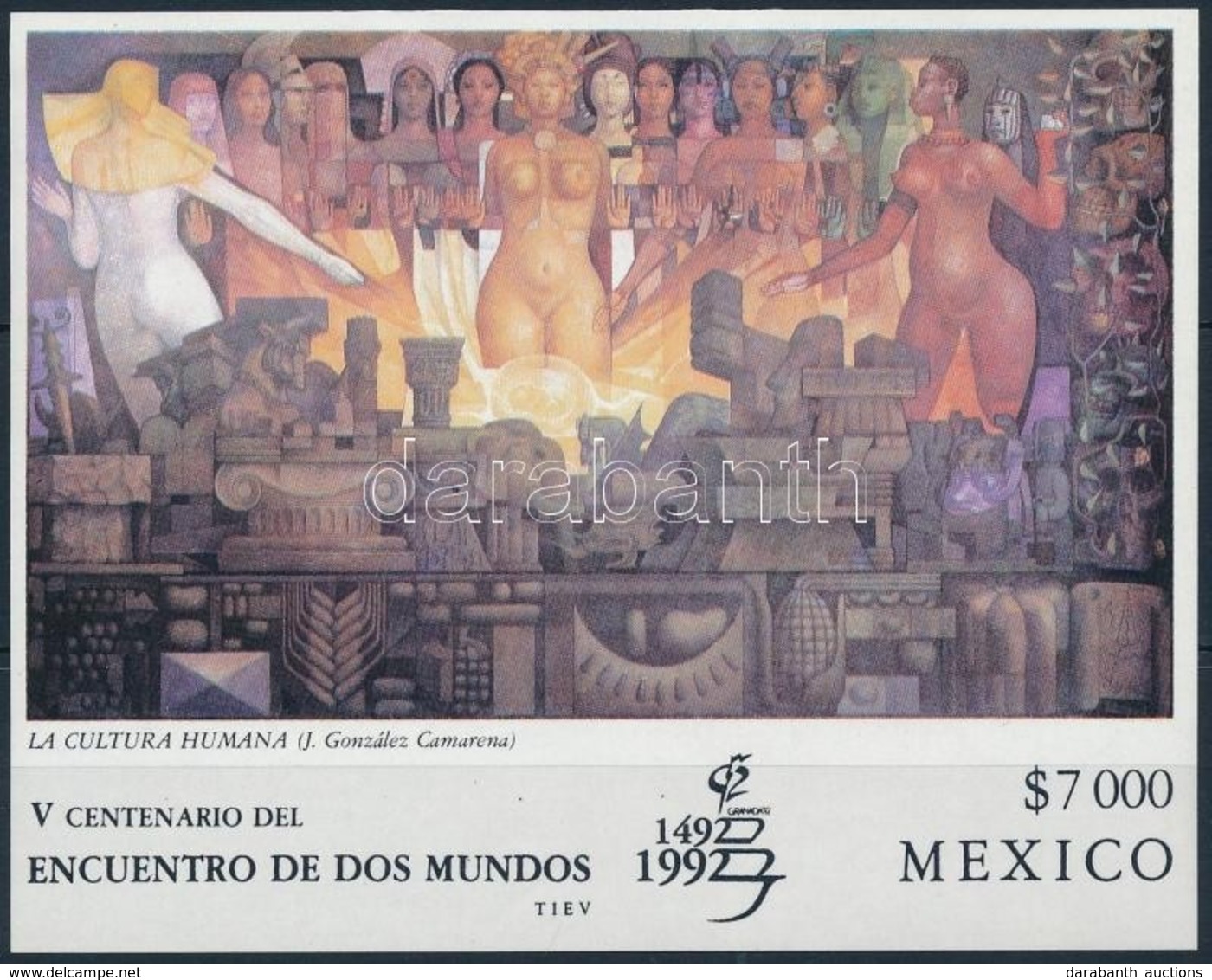 ** 1989 Festmény Blokk,
Painting Block
Mi 37 - Other & Unclassified