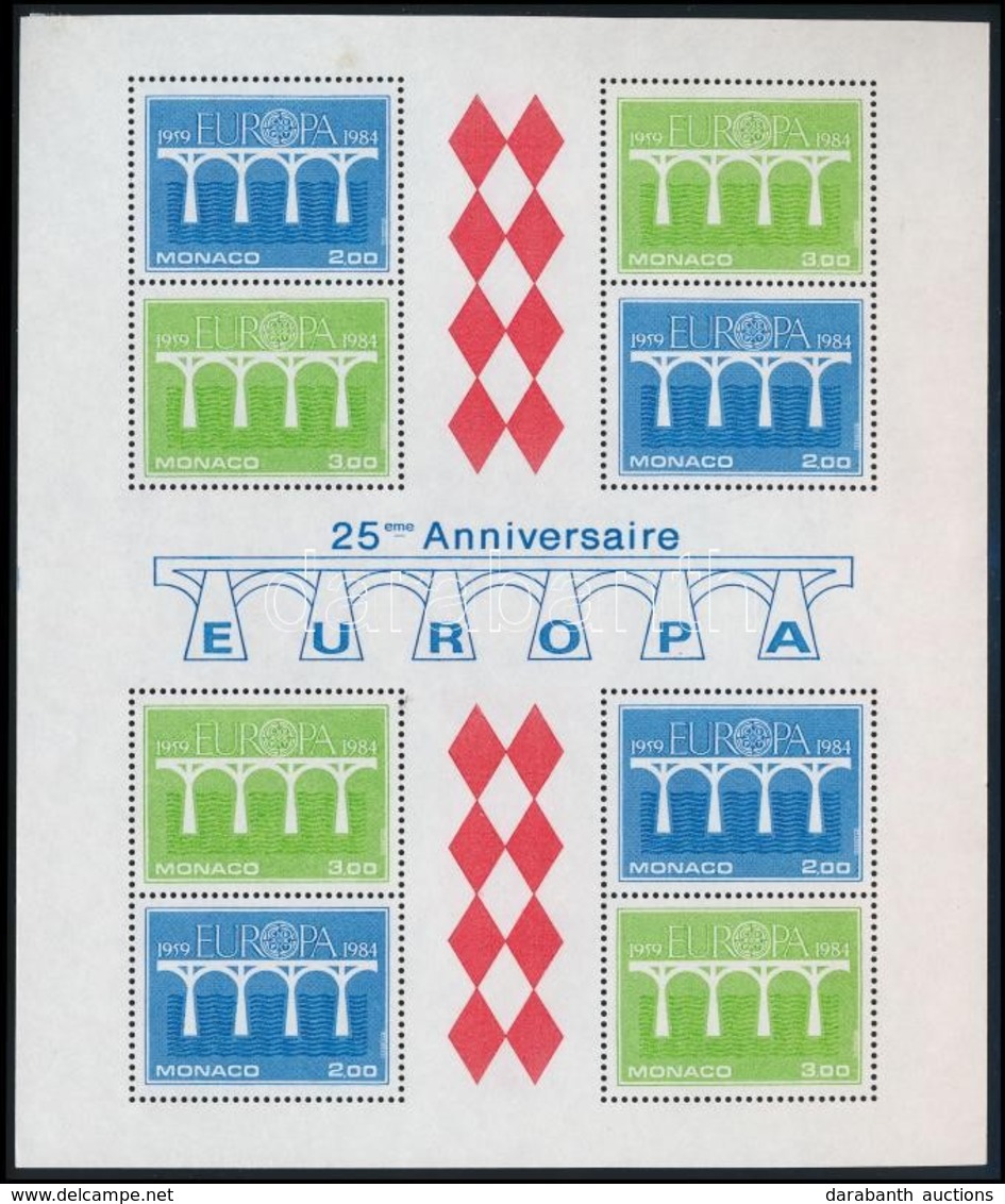 ** 1984 Europa CEPT Blokk,
Europa CEPT Block
Mi 26 - Autres & Non Classés