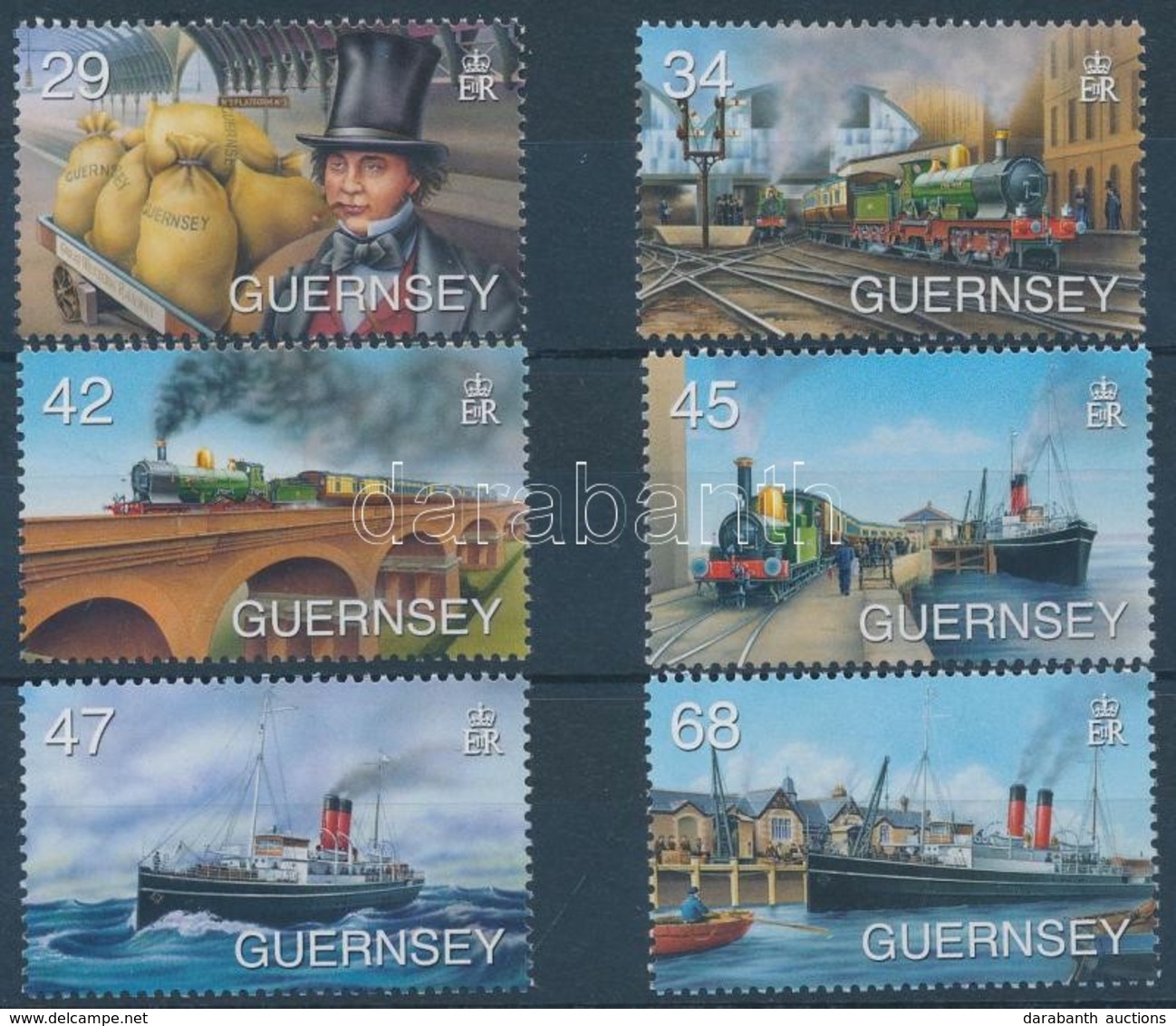 ** 2006 200 éve Született Isambard Kingdom Brunel Sor Mi 1083-1088 - Autres & Non Classés