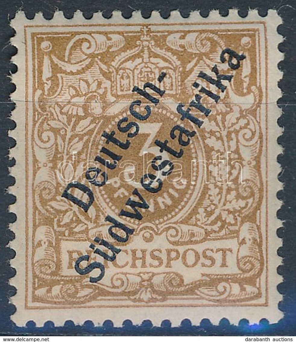 * Deutsch-Südwestafrika 1898 Mi 5e Certificate: Jäschke-Lantelme - Andere & Zonder Classificatie