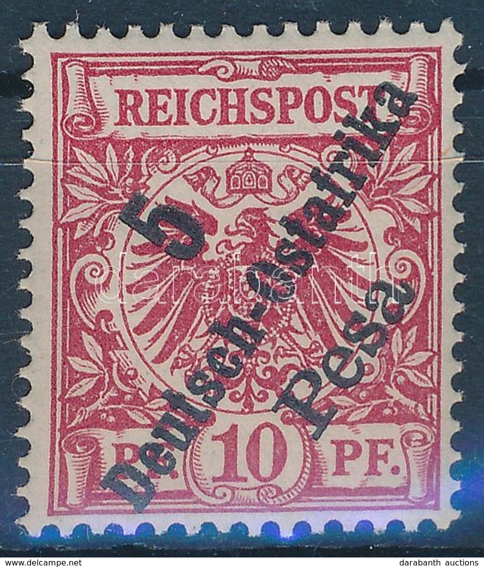 ** Kelet-Afrika 1896 Mi 8d Certificate: Jäschke-Lantelme - Autres & Non Classés
