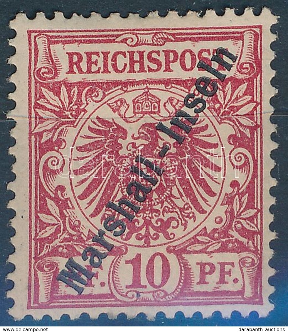* Marshall-Inseln 1899 Mi 9d Certificate: Jäschke-Lantelme - Other & Unclassified