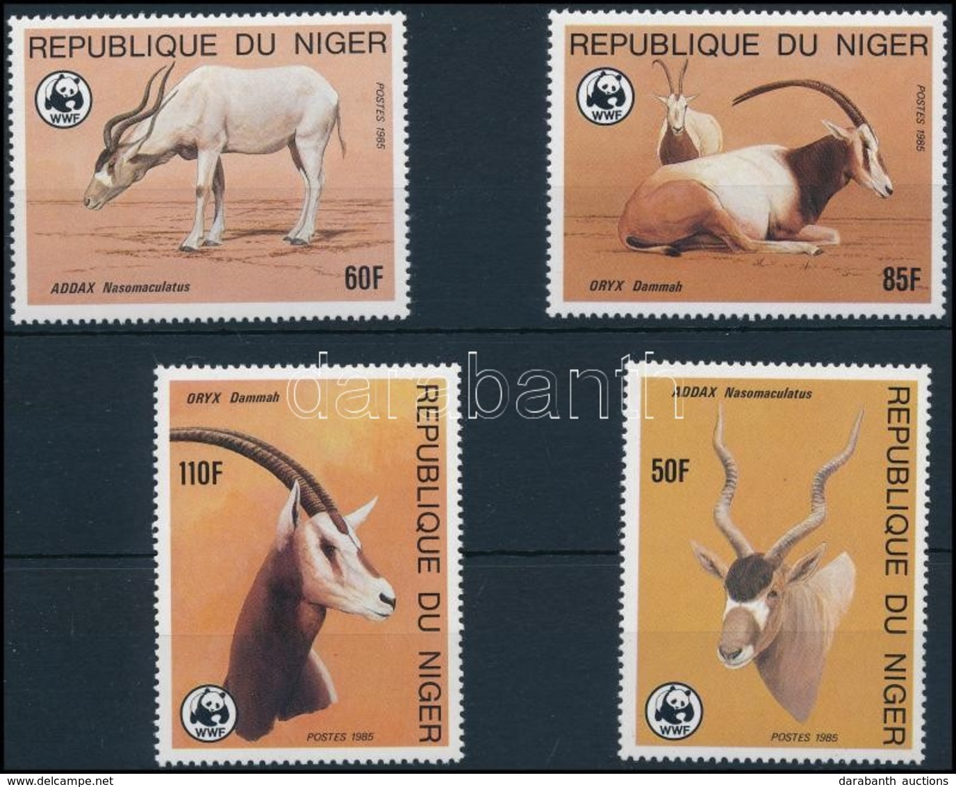 ** 1985 WWF Sor,
WWF Set
Mi 941-944 - Other & Unclassified