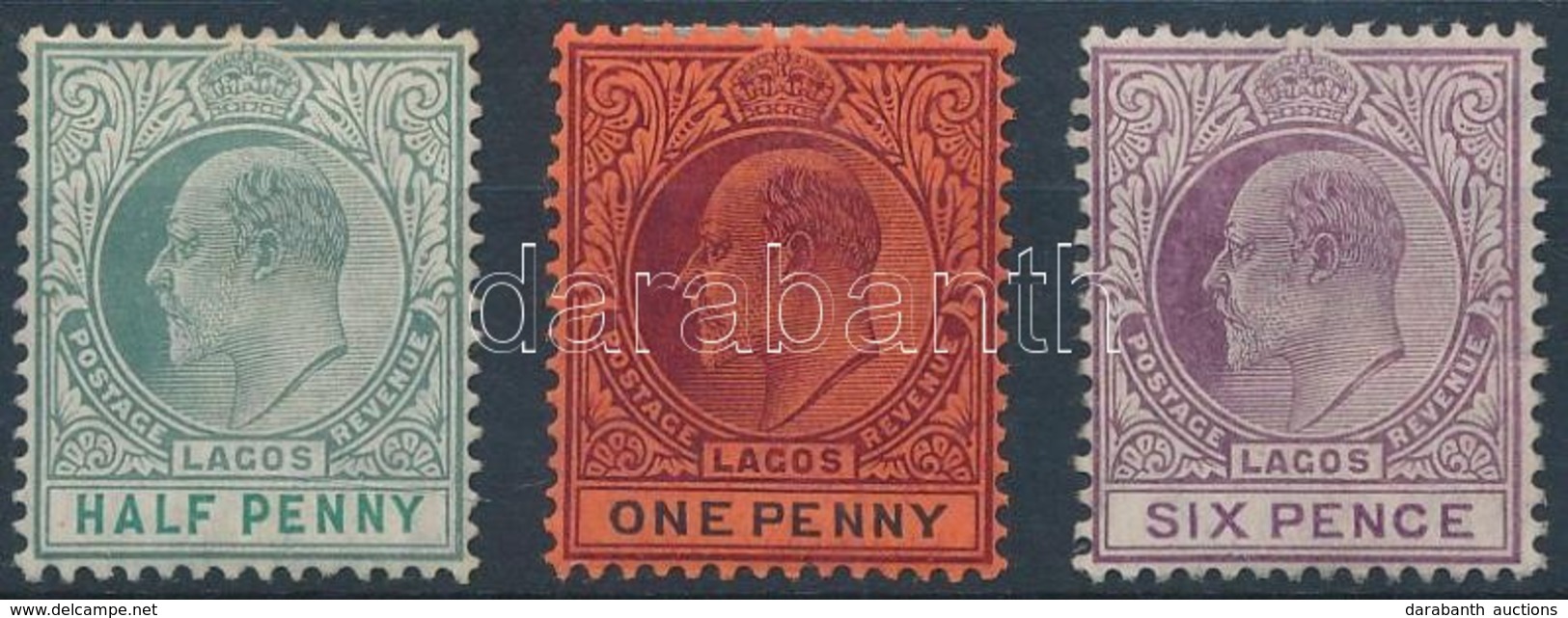 * Lagos 1904 Forgalmi Mi 43-44, 48, 52 - Other & Unclassified