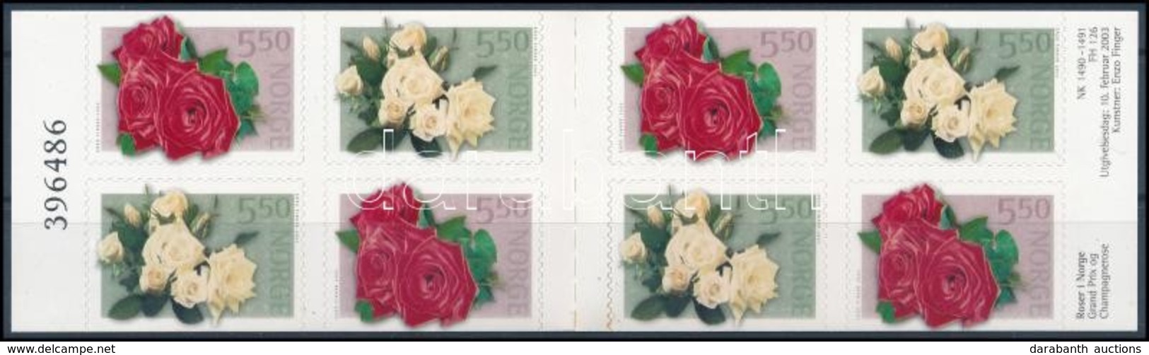 ** 2003 Forgalmi öntapadós Bélyegfüzet,
Definitive Self-adhesive Stamp-booklet
Mi 1455-1456 - Other & Unclassified