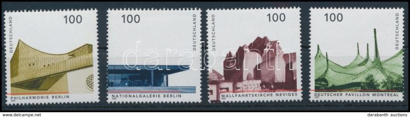 ** 1997 Építészet Sor,
Architecture Set
Mi 1906-1909 - Sonstige & Ohne Zuordnung