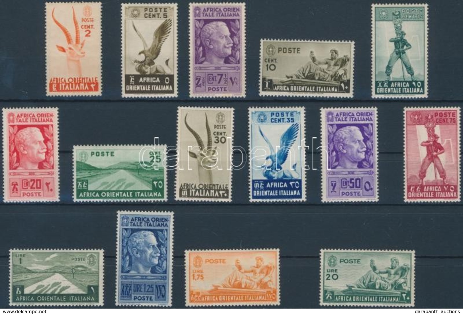 ** 1938 Mi 1-14 + 20 - Andere & Zonder Classificatie