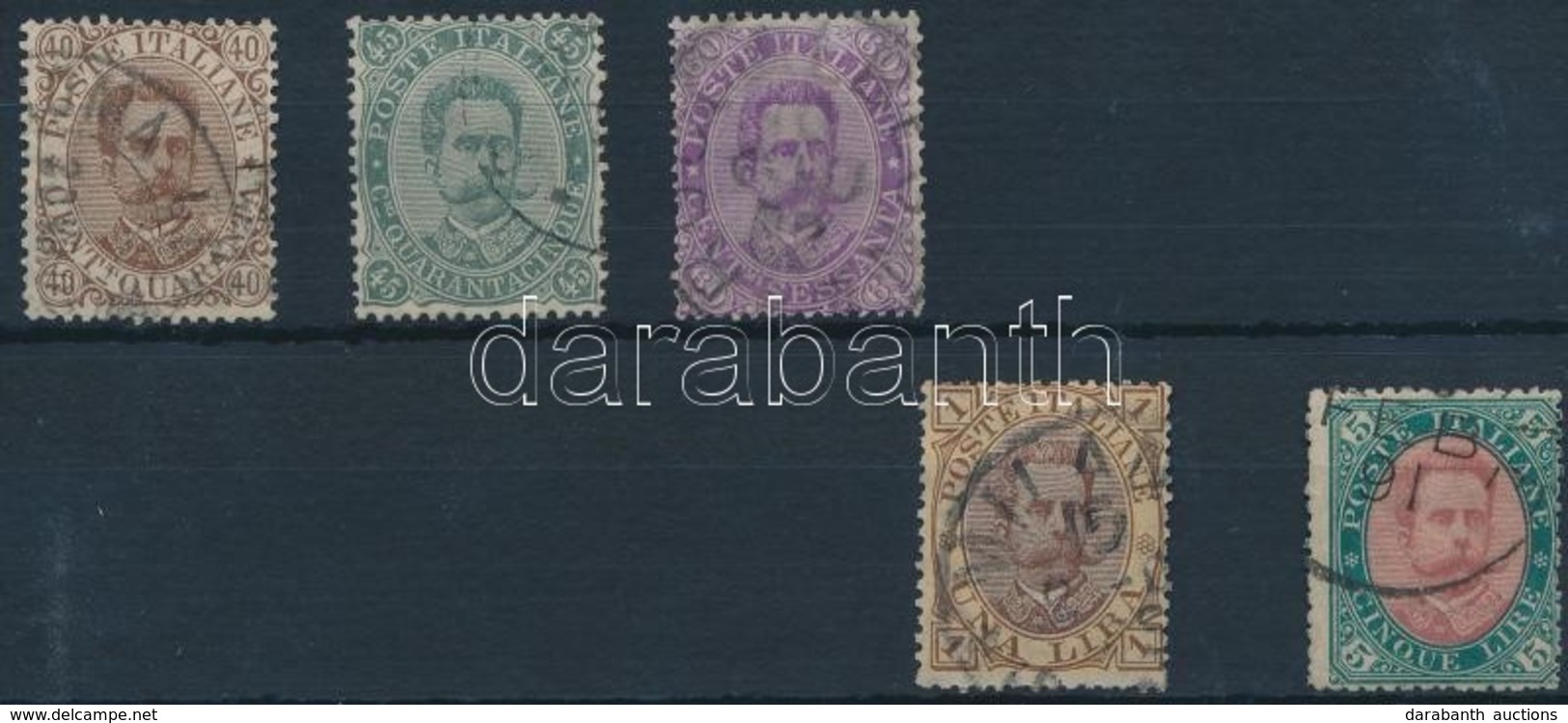 O 1889 Forgalmi Sor Mi 50-54 (foghibák/perforation Faults) - Other & Unclassified