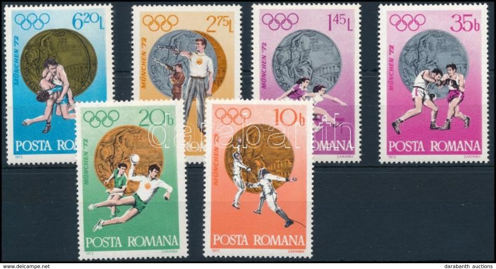 ** 1972 Sport Sor,
Sport Set
Mi 3060-3065 - Autres & Non Classés