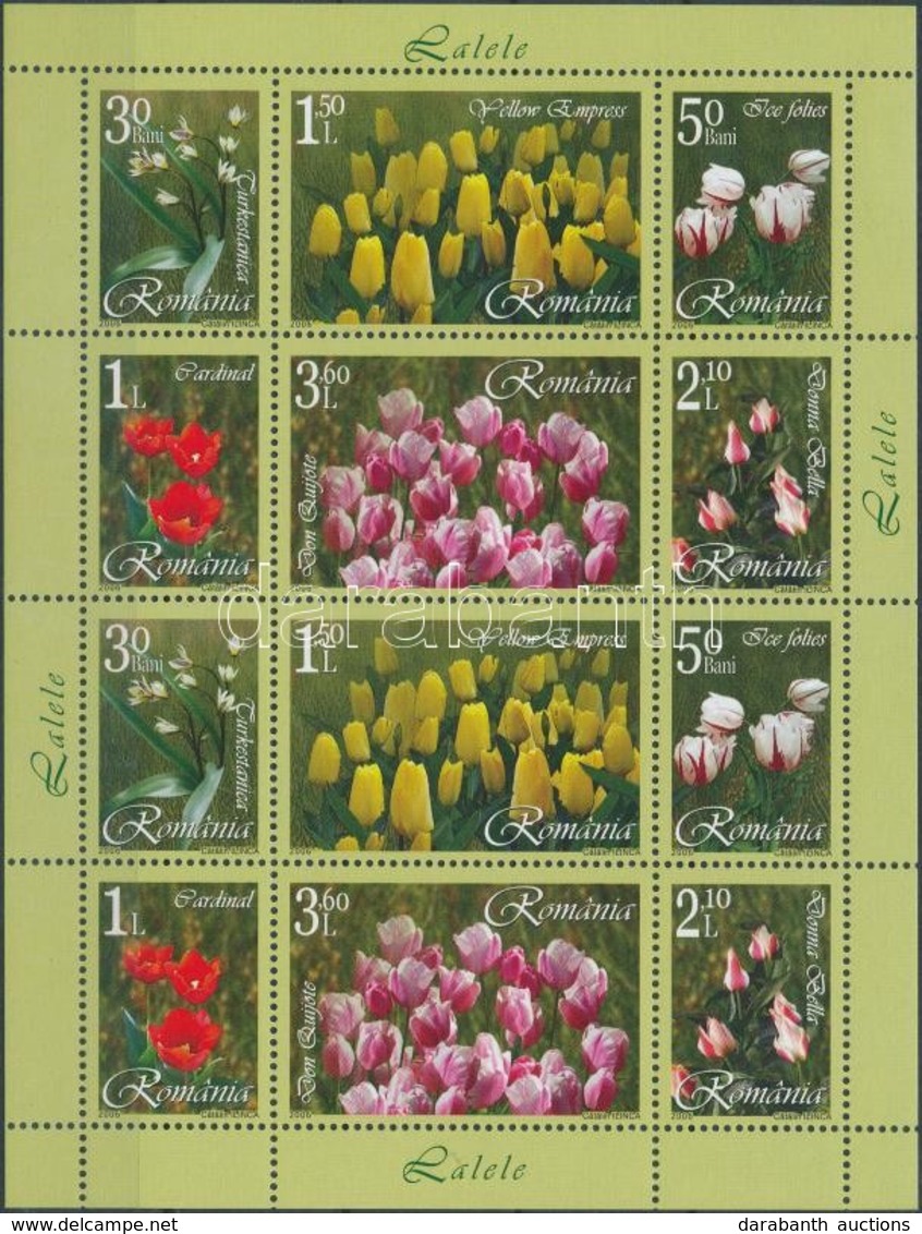 ** 2006 Tulipánok Teljes ív Mi 6055-6060 - Andere & Zonder Classificatie