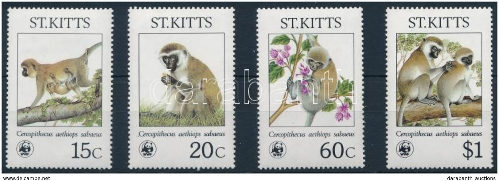 ** 1986 WWF Sor,
WWF Set
Mi 184-187 - Other & Unclassified