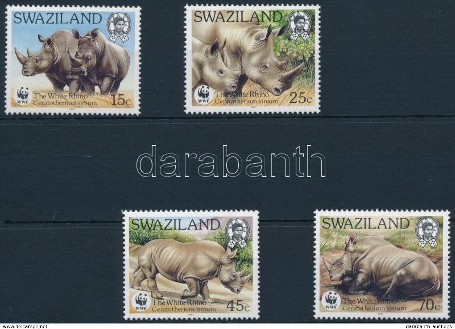 ** 1984 WWF Sor,
WWF Set
Mi 528-531 - Other & Unclassified