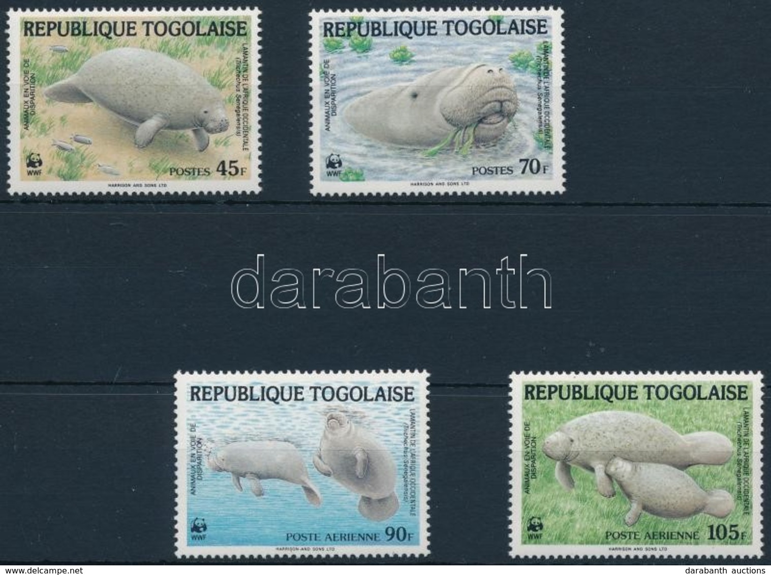 ** 1984 WWF Sor,
WWF Set
Mi 1763-1766 - Other & Unclassified