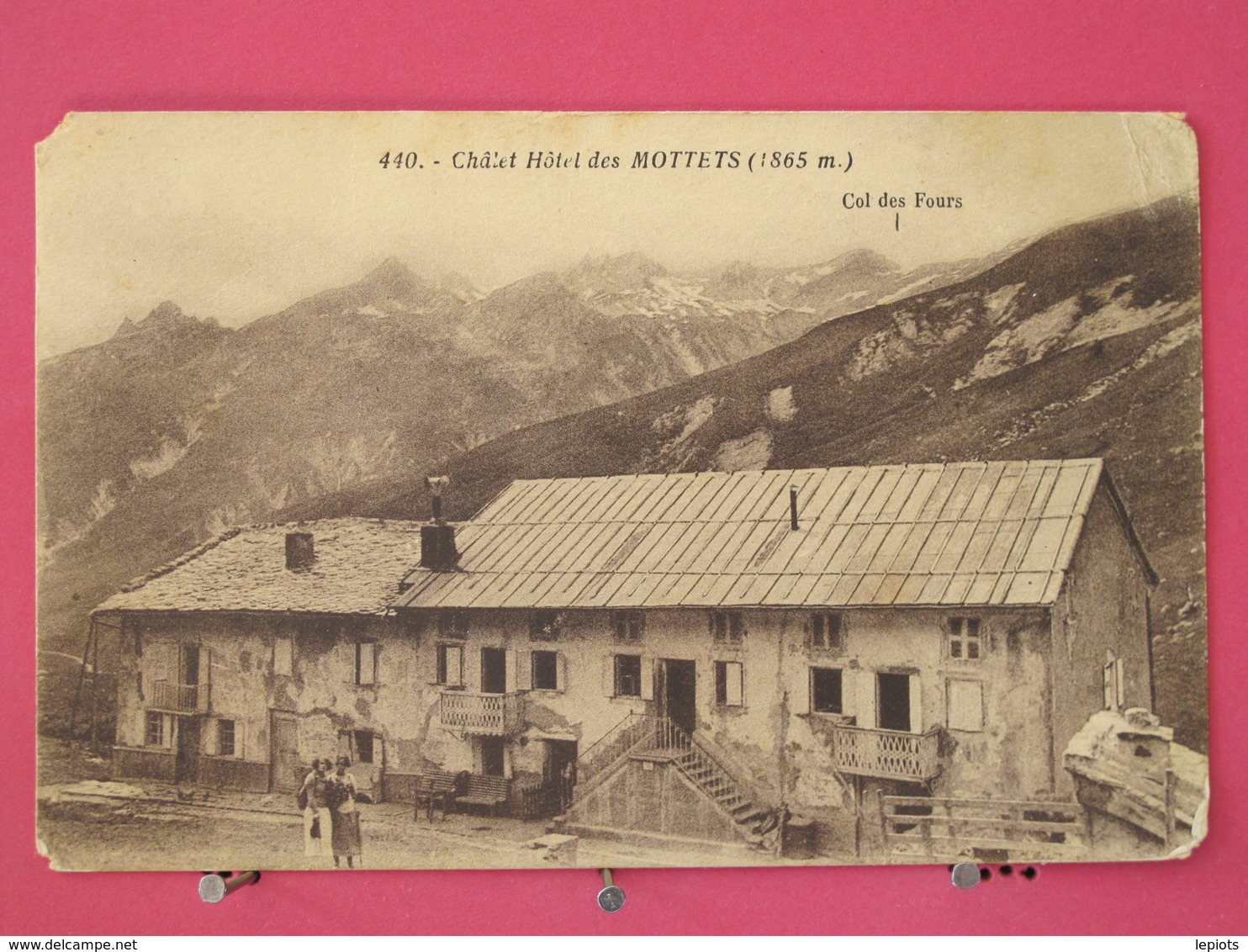 73 - Chalet Hôtel Des Mottets - Col Des Fours - 1936 - Scans Recto-verso - Sonstige & Ohne Zuordnung