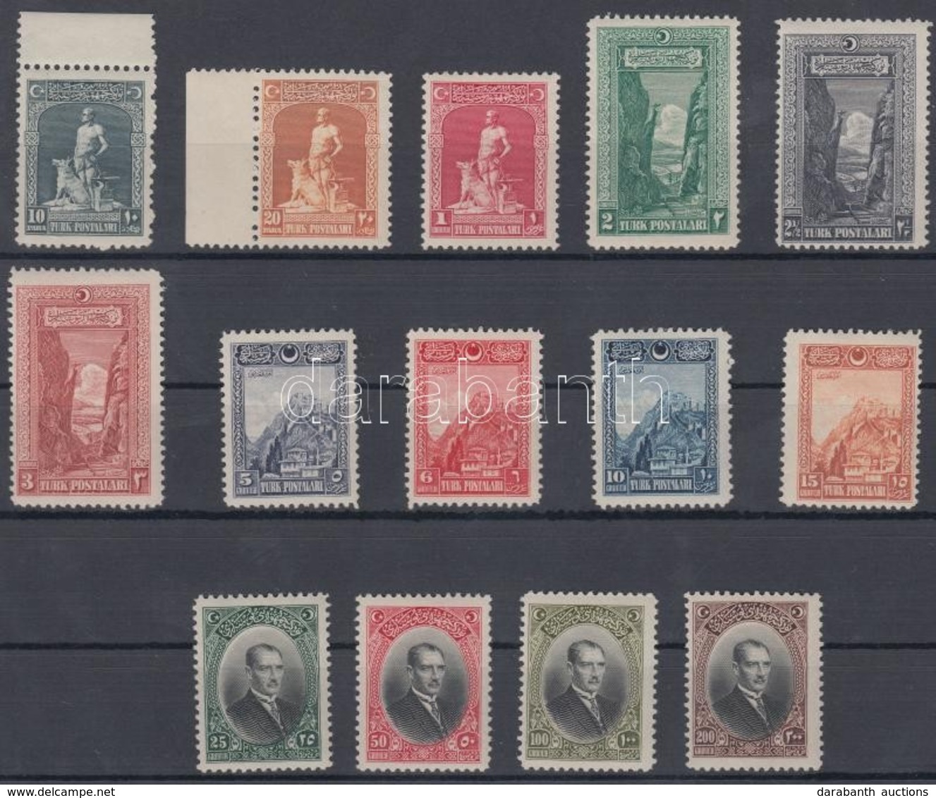 ** 1926 Forgalmi Sor Mi 843-856 - Other & Unclassified