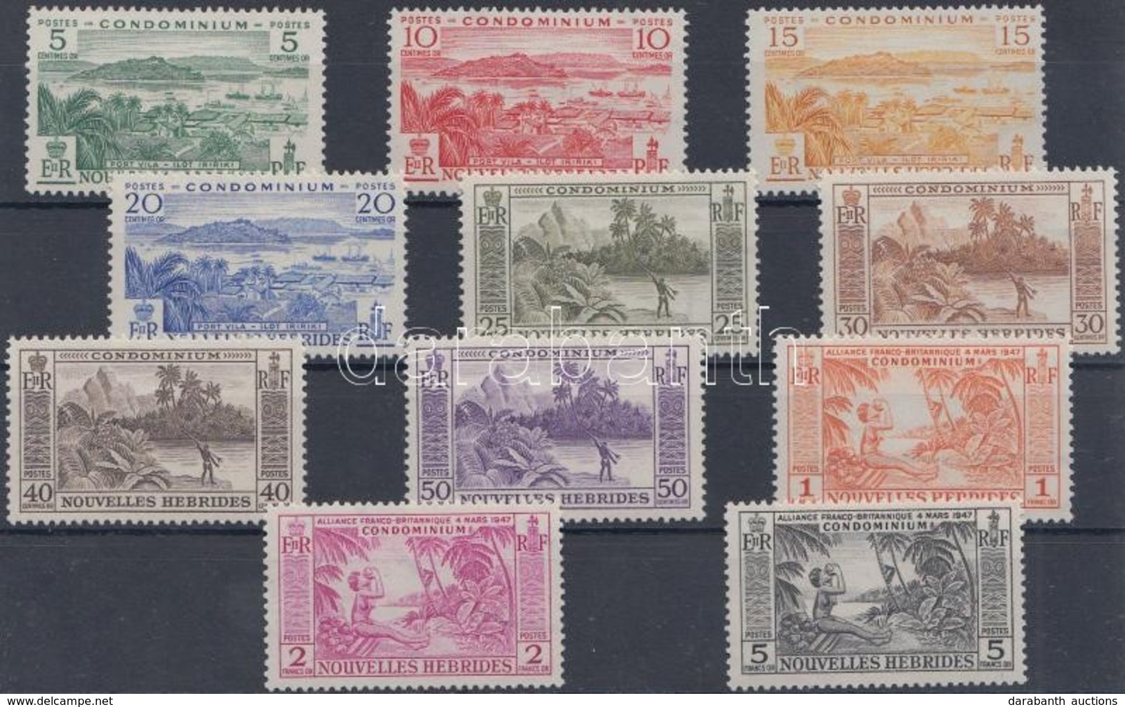 ** 1957 Forgalmi Sor Mi 183-193 - Andere & Zonder Classificatie