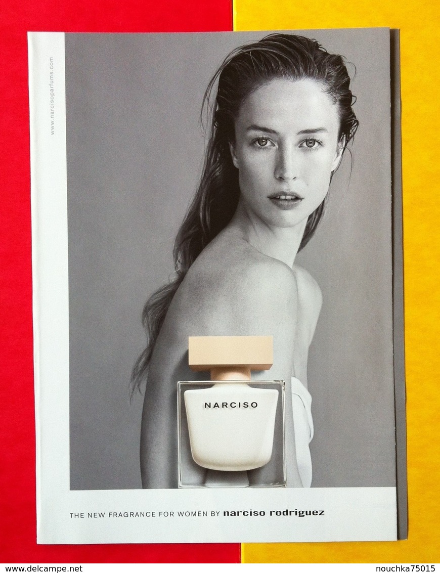 Narciso Rodriguez - Publicité Parfum - Narciso (triptique Cartonné) - Publicités Parfum (journaux)