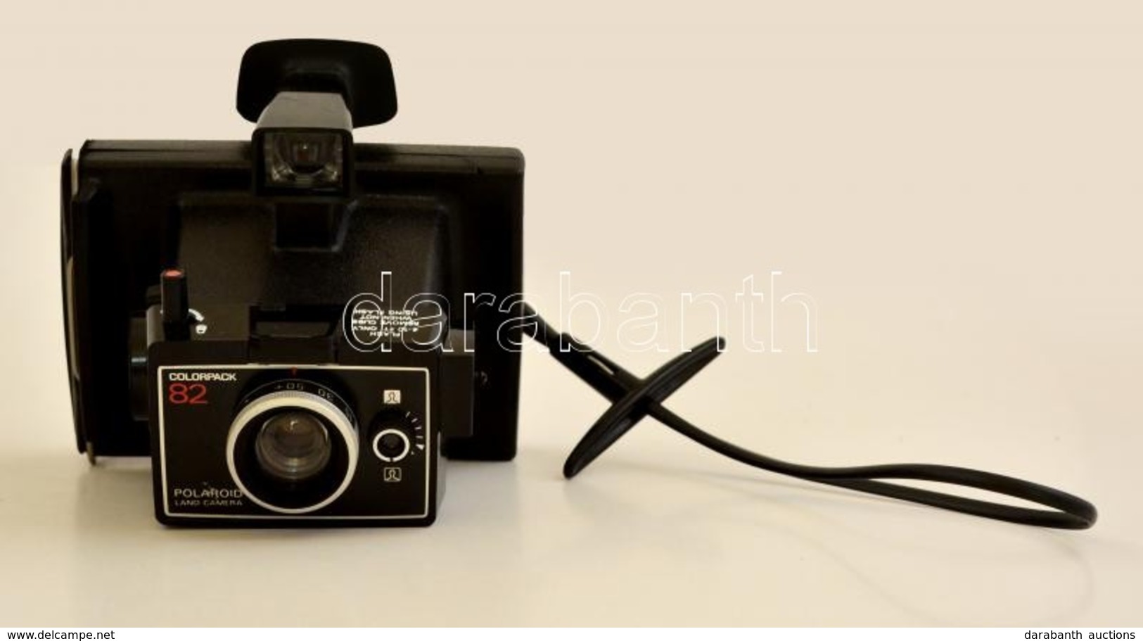 Cca 1973 Polaroid Colorpack 82 Fényképezőgép, Jó állapotban / Polaroid Instant Film Camera, In Good Condition - Fotoapparate
