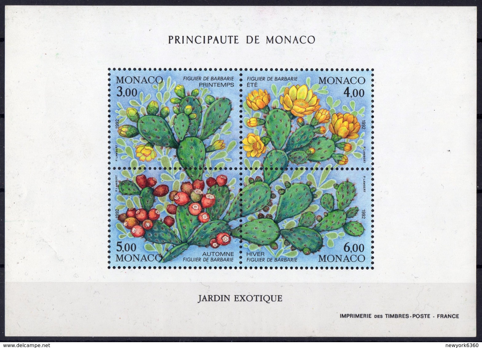 MONACO  N** 55  MNH - Blocs