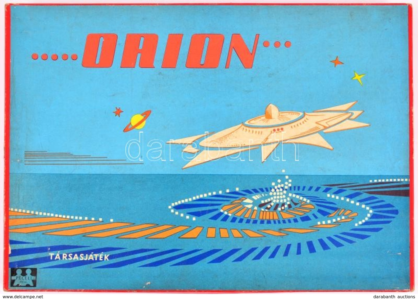 1969 'Orion űrhajó' Társasjáték, Hiánytalan, Jó állapotban - Autres & Non Classés