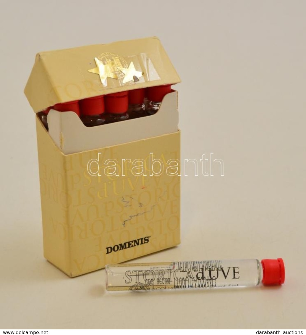 2005 Domenis Acquavite D'uva Olasz Szőlőpárlat, Dobozban, 10×5 Ml - Autres & Non Classés