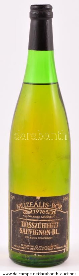 1976 Hosszúhegyi Sauvignon Blanc Bontatlan Palack Fehérbor - Autres & Non Classés