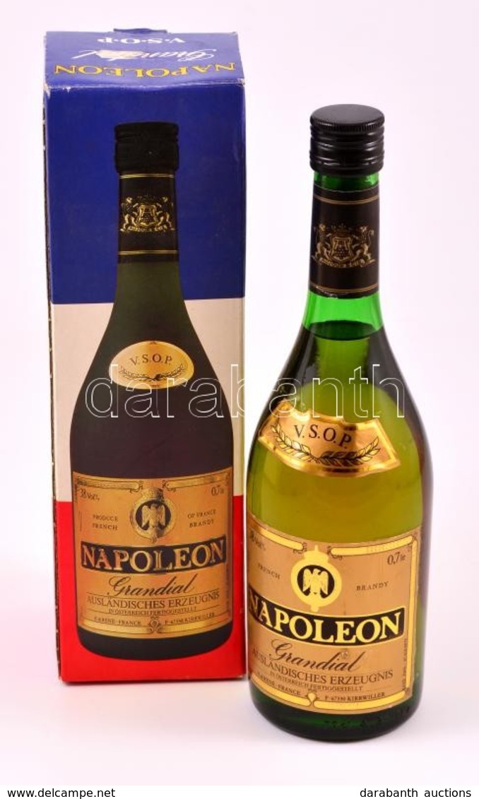 French Brandy Napoleon Grandial VSOP, Bontatlan Csomagolásban, 0,7 L - Andere & Zonder Classificatie