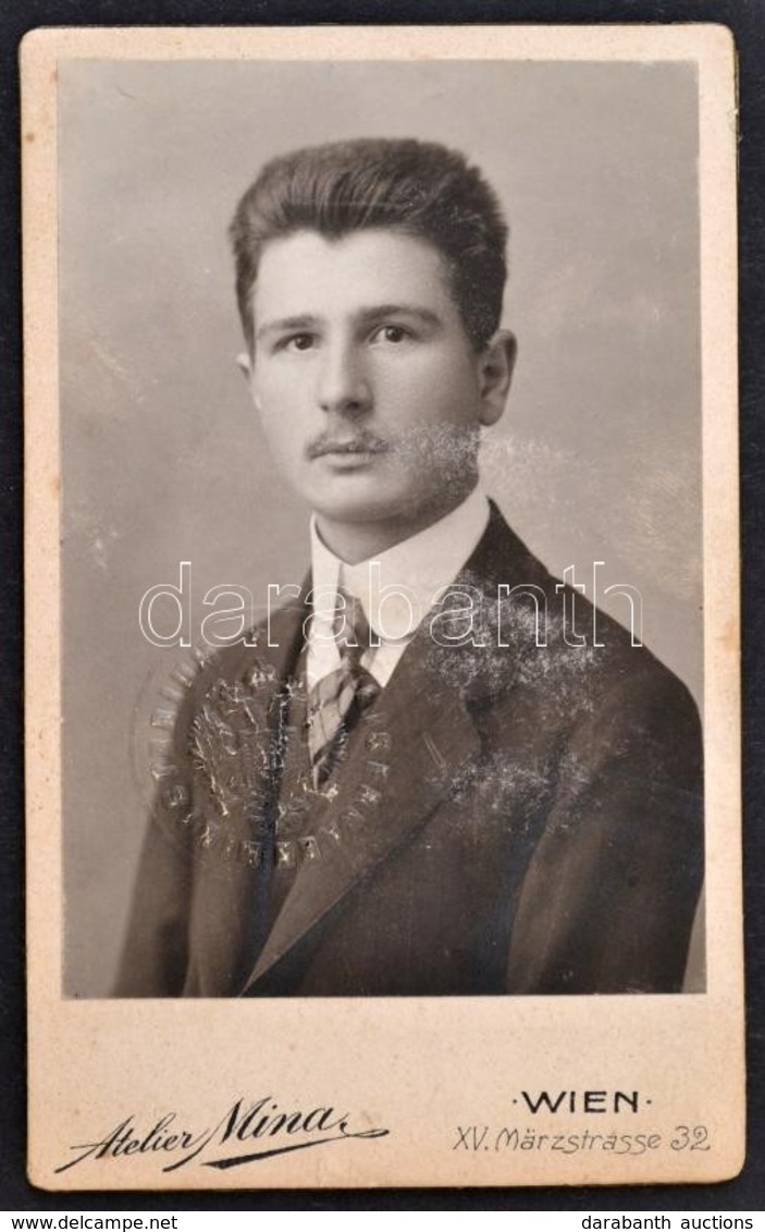 1912 Bécs, Fényképes Személyazonossági Igazolójegy(Identitätskarte) - Non Classés