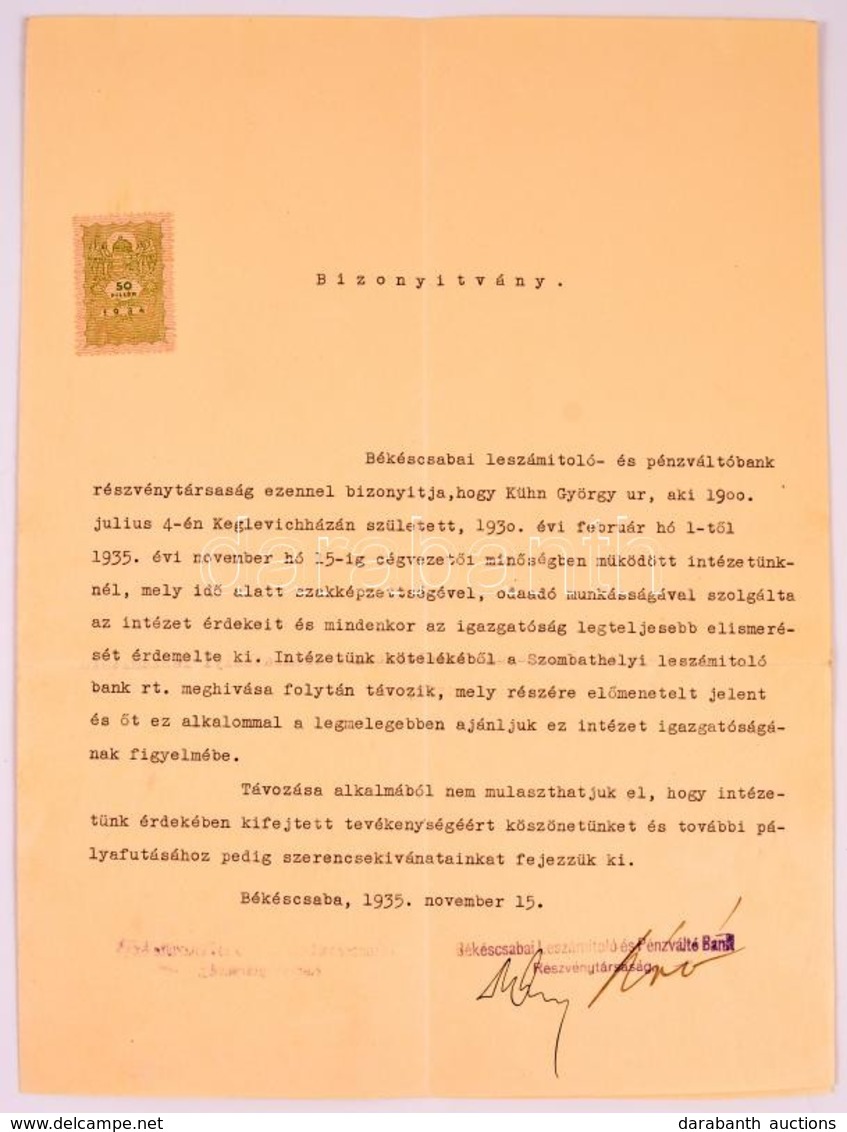 Cca 1930-1950 Judaika és Szocialista Okmány Gyűjtemény. Kb 35 Db Igazolvány, Párt Dokumentum, Származási Igazolvány és E - Ohne Zuordnung