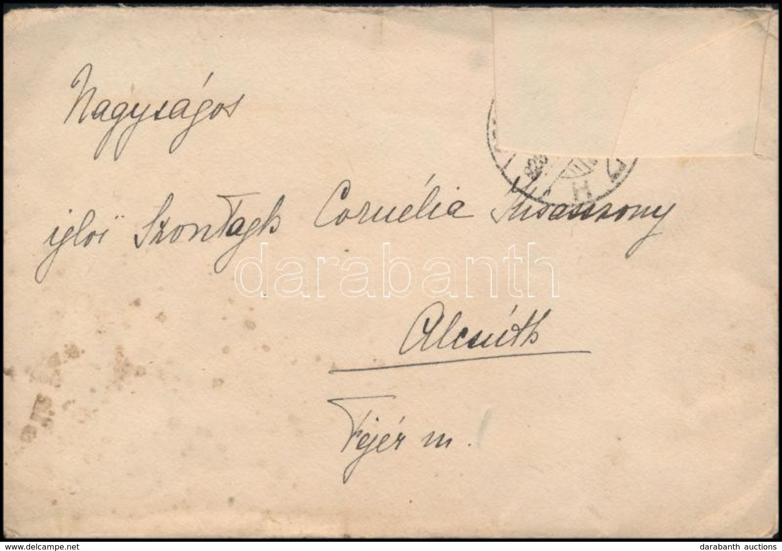 1933 Gróf Szapáry Marianne Saját Kézzel írt Levele 2 Beírt Oldalon - Unclassified