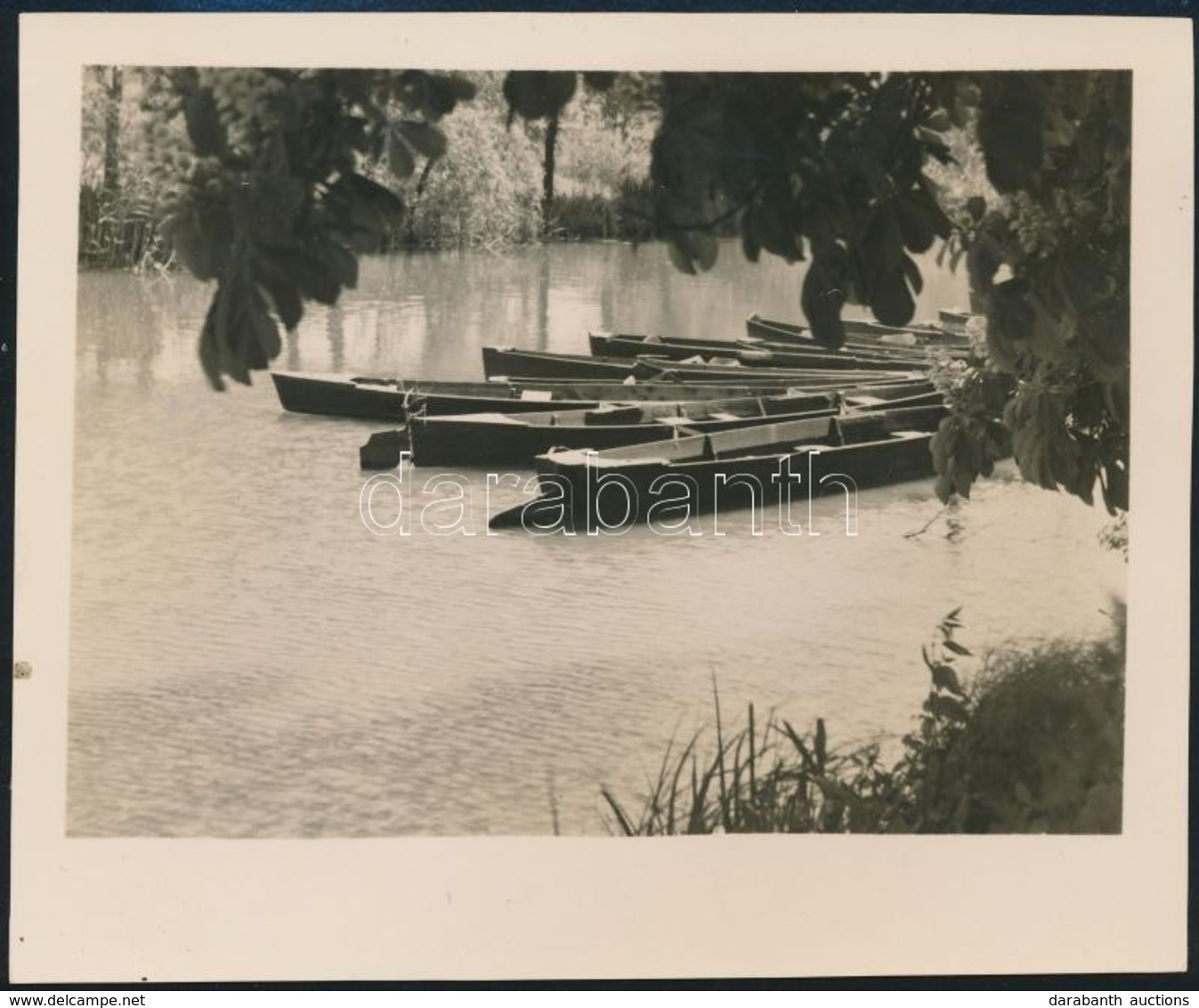 Cca 1935 Thöresz Dezső (1902-1963) Békéscsabai Gyógyszerész és Fotóművész Hagyatékából  2 Db Vintage Fotó, Mindkettő Alá - Autres & Non Classés