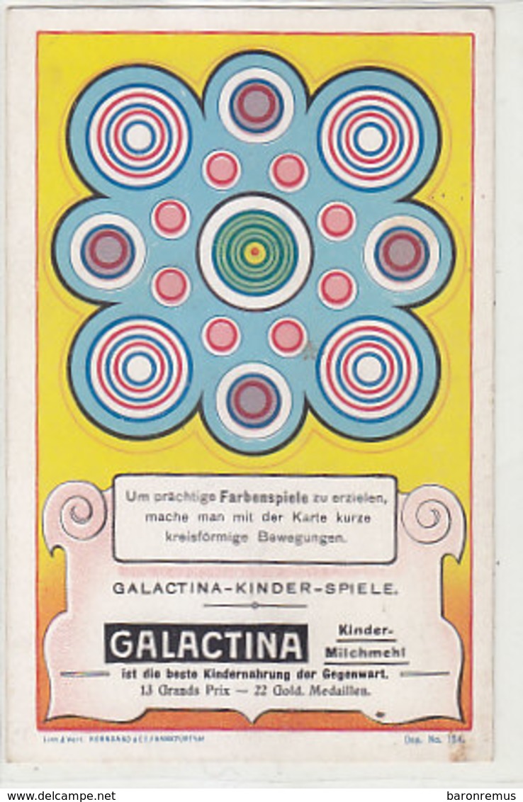 Galactina - Kindermilchmehl - Farbenspiele       (190222) - Pubblicitari