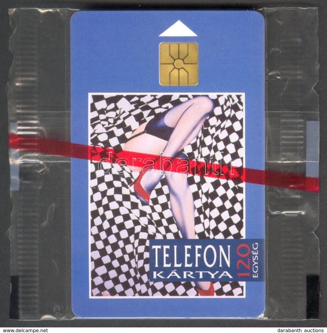 1992 Piros Cipők 120 Egységes Magyar Telefonkártya Bontatlan Csomagolásban - Non Classés