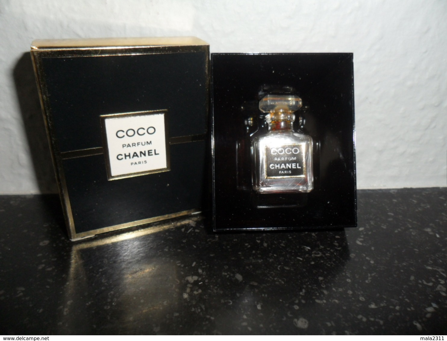 ANCIEN ECHANT. /  COCO DE CHANEL   / PF   2ml / DEMI PLEIN - Miniaturen Flesjes Dame (met Doos)