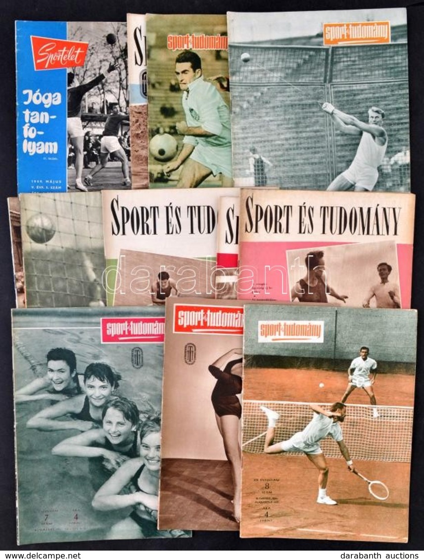 Cca 1950-1960 A Sport és Tudomány 12 Lapszáma, érdekes írásokkal - Ohne Zuordnung