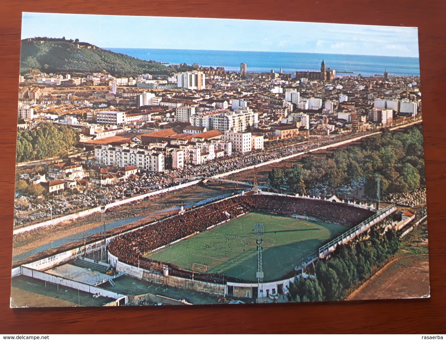 Malaga La Rosaleda Stadium Cartolina Stadio Postcard Stadion AK Carte Postale Stade Estadio Postal - Fútbol